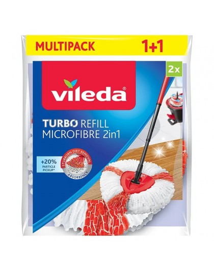 refill для швабры Vileda Turbo 2в1 2 шт.