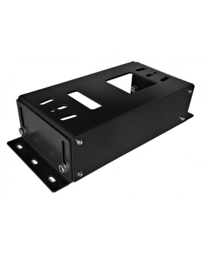 Mounting base 10.5-16cm ZINC RAL7016 for NICE, FAAC, GENIUS, BENINCA, KEY, CAME, ROGER drives