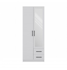 Topeshop ROMANA 80 BIEL L bedroom wardrobe/closet 5 shelves 2 door(s) White