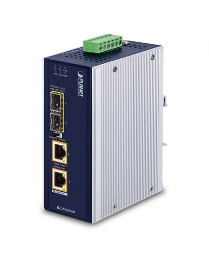 PLANET IGUP-2205AT network media converter 1000 Mbit/s Multi-mode, Single-mode Blue