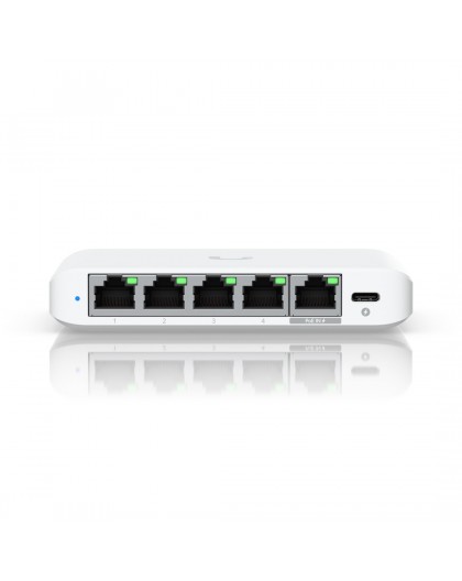 Ubiquiti UniFi Flex Mini 2.5G Managed 2.5G Ethernet (100/1000/2500) Power over Ethernet (PoE) Desktop White