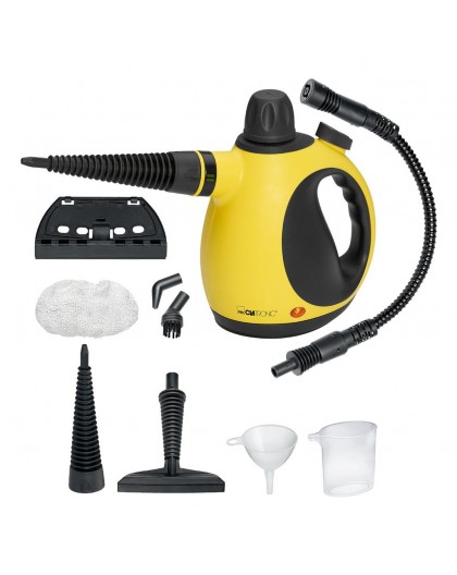 Clatronic DR 3653 Portable steam cleaner 0.25 L 1050 W Black, Yellow
