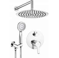 Concealed shower set