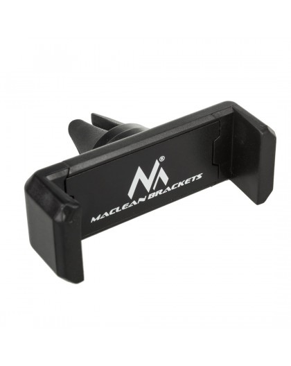 Maclean car phone holder, universal, for ventilation grille, min / max spacing: 54 / 87mm material: ABS, MC-321
