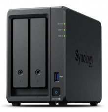 Synology DiskStation DS725+ NAS/storage server Ryzen Embedded R1600 4 GB DDR4 0 TB Black