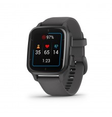 Garmin Venu Sq2 - 36 мм - Темно-серый/Сланцевый серый