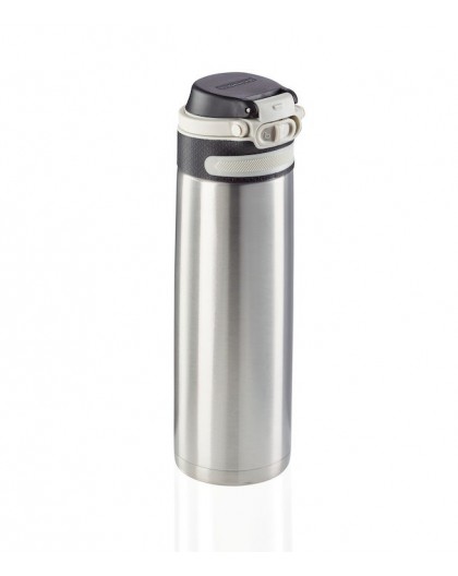 Leifheit 03272 travel mug 600 ml Silver Stainless steel