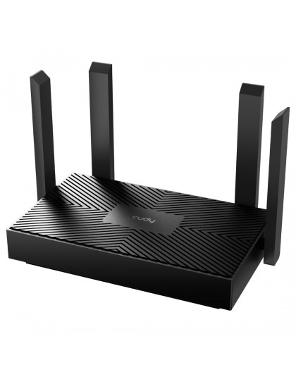 Cudy WR1500 wireless router Gigabit Ethernet Dual-band (2.4 GHz / 5 GHz) Black