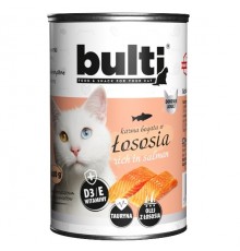 BULTI Rich in salmon - wet cat food - 400g