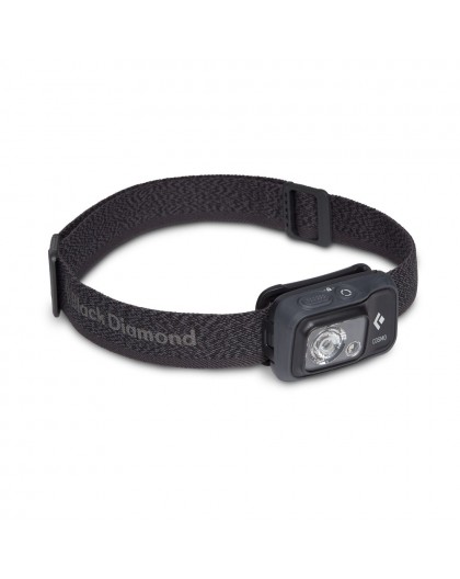 Black Diamond Cosmo 350 Graphite Headband flashlight