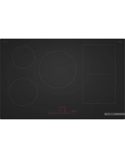Bosch Serie 6 PVW81CHB1E Hob Black Built-in 80 cm Induction Hob 5 Zone(s)