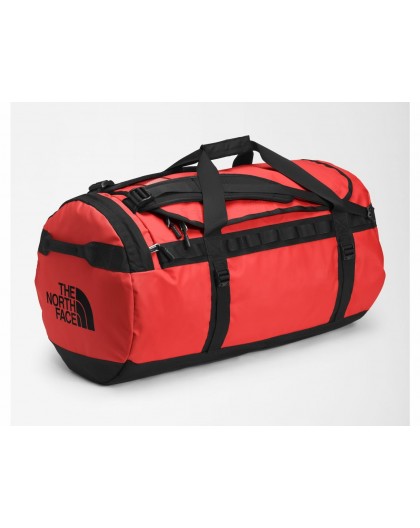 The North Face Base Camp Duffel L duffel bag 95 L Polyester Black, Red