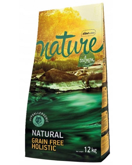NATURE Grain Free Holistic Salmon - dry dog food - 12 kg