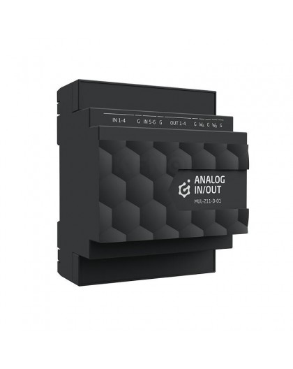 GRENTON MODULE OF ANALOG INPUTS AND OUTPUTS GRENTON / SUPPORTS 1-WIRE / DIN RAIL MOUNTING / TF-BUS