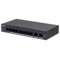 Dahua Technology DH-CS4010-8GT-110 network switch Managed L2 Gigabit Ethernet (10/100/1000) Power over Ethernet (PoE) Black