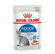 ROYAL CANIN Indoor Sterilized - Wet food for adult cats - Chunks in sauce 12x85 g