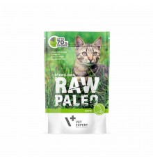 RAW PALEO Adult Cat Sterilised Game - wet cat food - 100 g