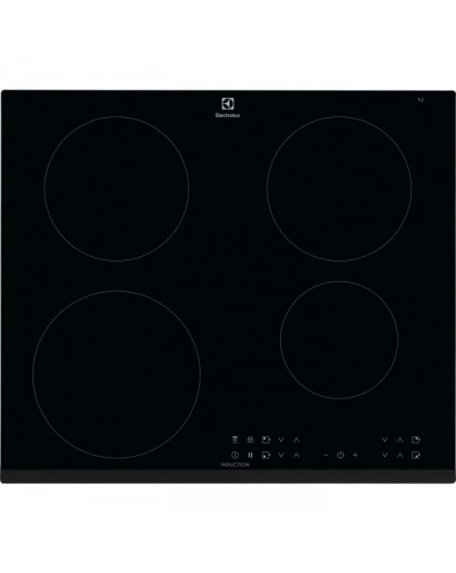 Electrolux LIR60430 hob Black Built-in 60 cm Zone induction hob 4 zone(s)