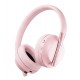 Happy Plugs PLAY Headset Wired & Wireless Head-band USB Type-C Bluetooth Pink gold