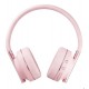 Happy Plugs PLAY Headset Wired & Wireless Head-band USB Type-C Bluetooth Pink gold
