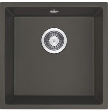 Suspended 1-bowl granite sink