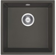 Suspended 1-bowl granite sink