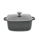 Maestro MR-2828 Pot with lid 28 cm 8 l Black