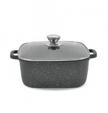 Maestro MR-2828 Pot with lid 28 cm 8 l Black