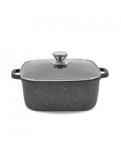 Maestro MR-2828 Pot with lid 28 cm 8 l Black