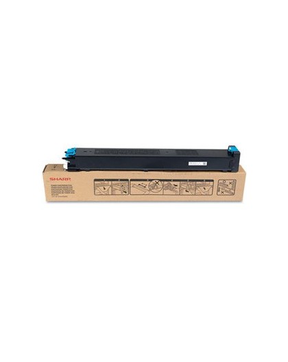 Sharp MX23GTCA toner cartridge 1 pc(s) Original Cyan