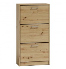 Topeshop PAULA ARTISAN shoe organizer Closed Oak