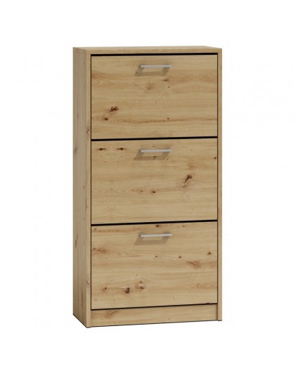 Topeshop PAULA ARTISAN shoe organizer Closed Oak