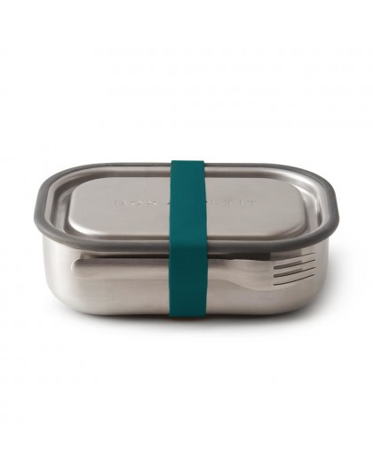 black+blum BAM-SS-L005 lunch box Lunch container Silicone, Stainless steel Blue, Stainless steel 1 pc(s)