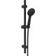 3-function shower set with rail