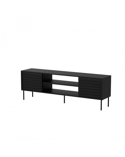 Cama EF CORTINA TV cabinet 180x40x60 black