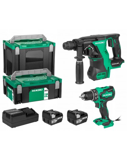 Kit 18V DS18DBS+DH18DBL 2x5Ah batteries