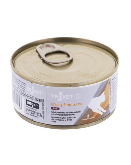 Trovet ASD Urinary Struvite with beef - wet cat food - 100 g