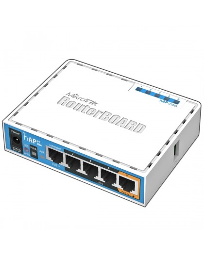Mikrotik HAP ac lite 733 Mbit/s White Power over Ethernet (PoE)