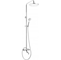 Shower head with bathtub faucet