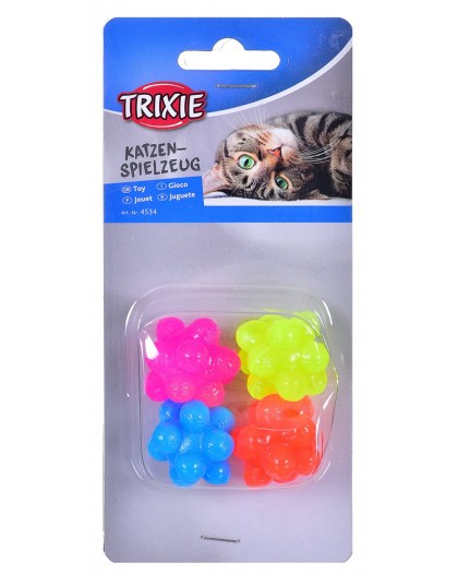 TRIXIE Set of bubble balls 3.5cm 4 pcs
