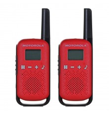 Motorola TALKABOUT T42 two-way radio 16 channels Black, Red