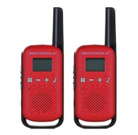 Motorola TALKABOUT T42 two-way radio 16 channels Black, Red