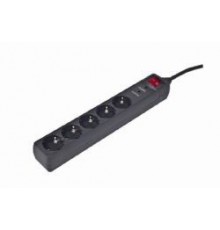 EnerGenie SPG5-C-15 surge protector Black 5 AC outlet(s) 250 V 4.5 m