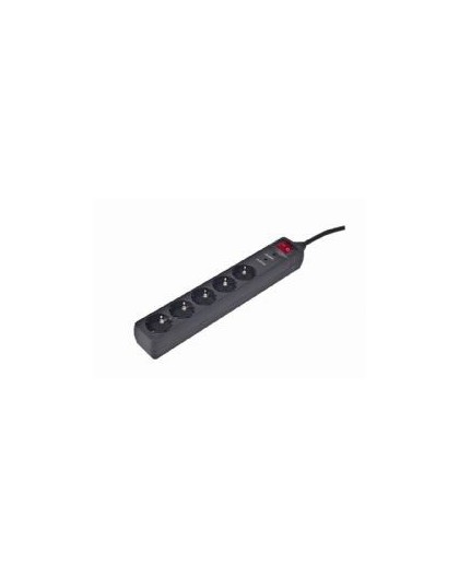 EnerGenie SPG5-C-15 surge protector Black 5 AC outlet(s) 250 V 4.5 m