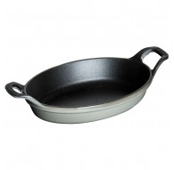 Staub Oval Mini Baking & Casserole Dish - 250 ml, Graphite