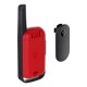 Motorola TALKABOUT T42 two-way radio 16 channels Black, Red