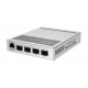 Коммутатор Mikrotik CRS305-1G-4S+IN Управляемый Gigabit Ethernet (10/100/1000) Power over Ethernet (PoE) Белый
