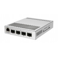 Mikrotik CRS305-1G-4S+IN võrguswitch Hallatav Gigabit Ethernet (10/100/1000) Võimsus Etherneti kaudu (PoE) Valge