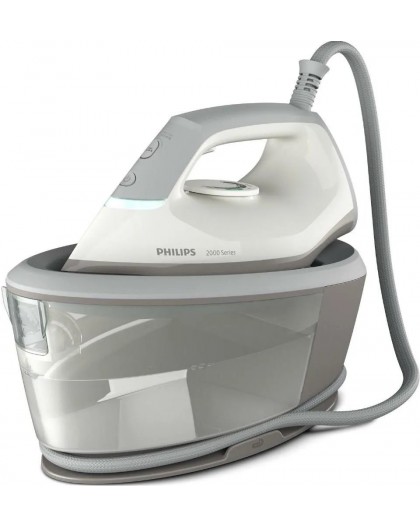 Philips 2000 series PSG2000/80 steam ironing station 2400 W 1.4 L Ceramic soleplate Grey, White