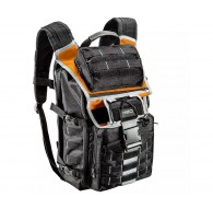 Neo Tools assembler backpack 4 external and 18 internal pockets, adjustable straps